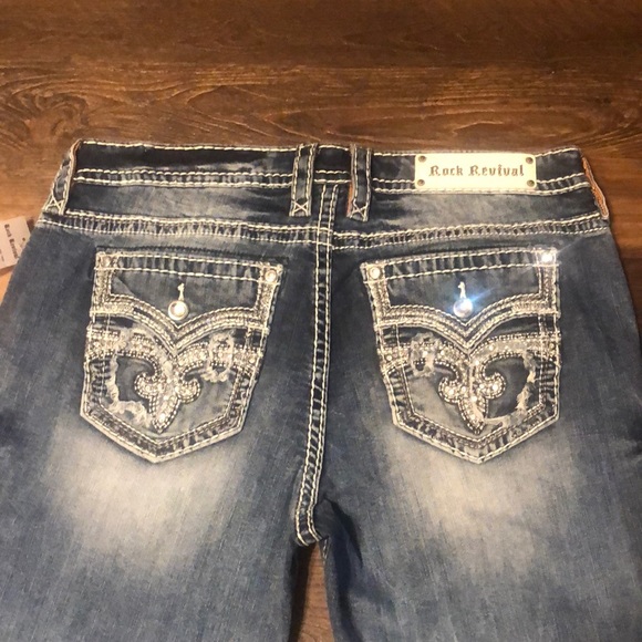 Rock Revival Denim - Rock Revival Easy Boot Jeans, Size 34, New!